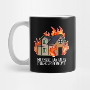 Burning house Mug